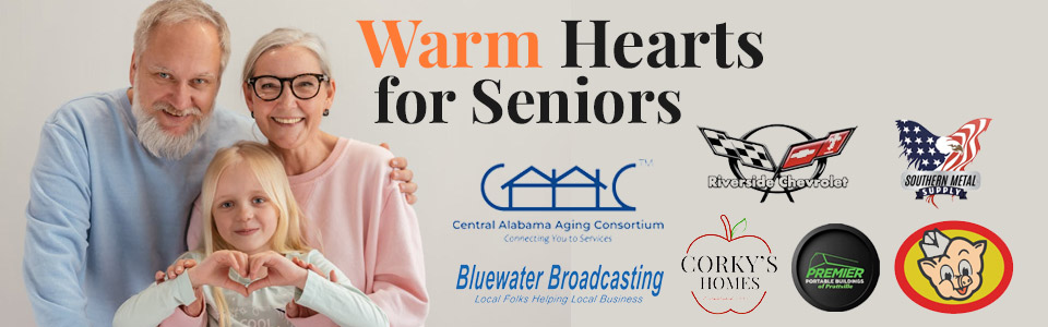 Warm Hearts for Seniors banner